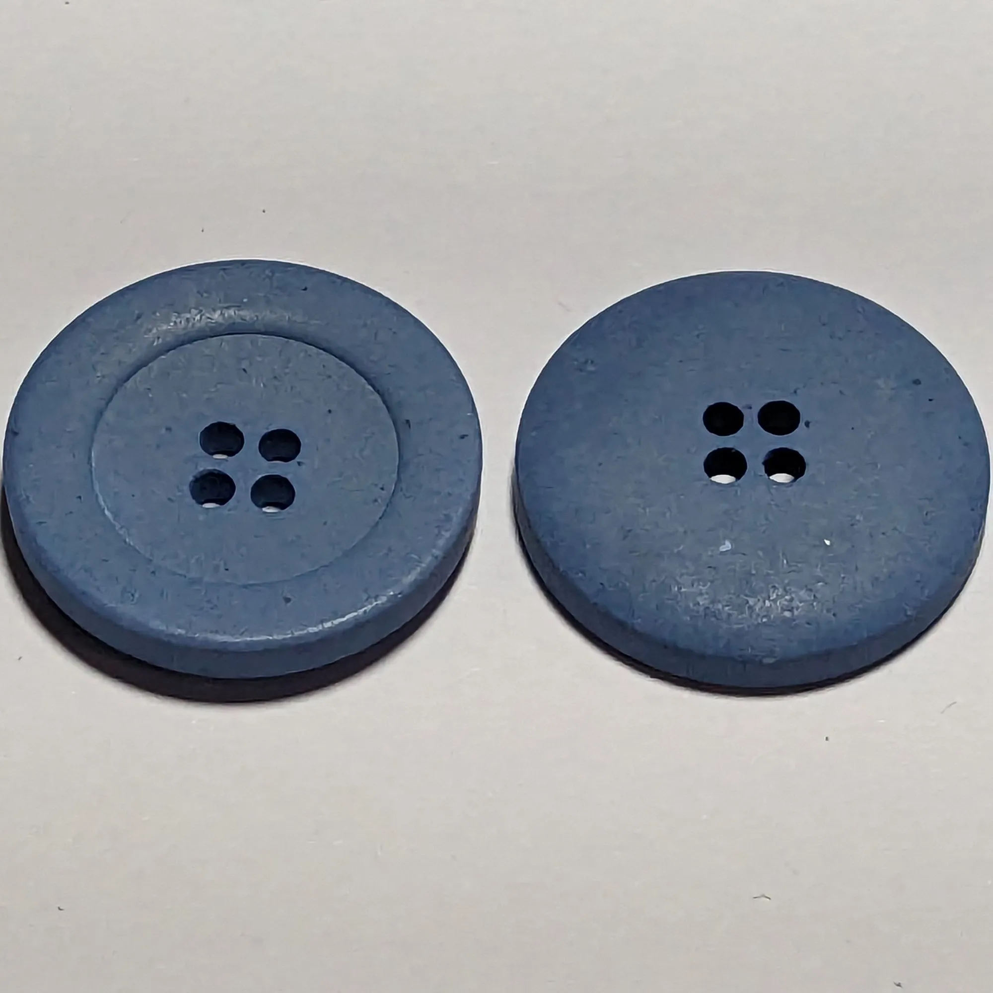 23mm or 15mm Blue Canapa Sustainable Buttons