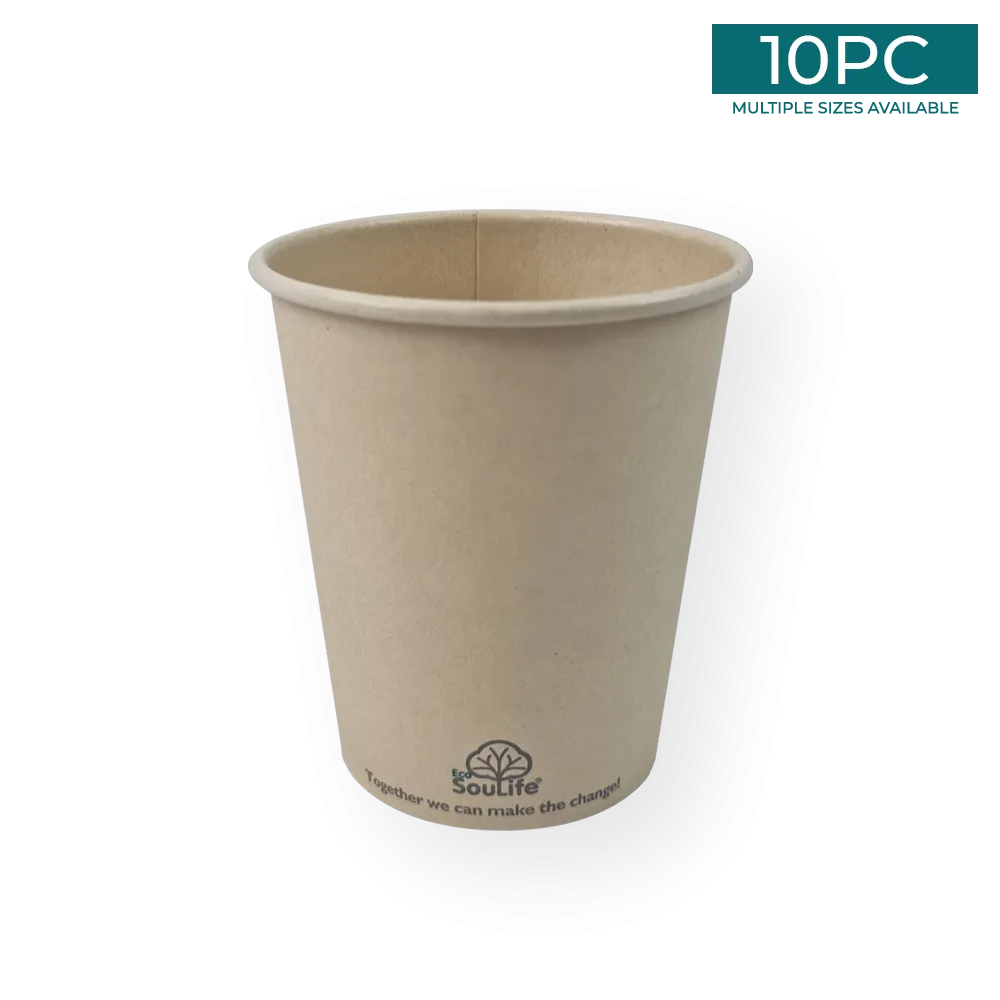 Bamboo Pulp Cups 10PC