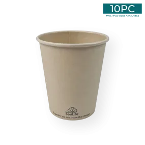 Bamboo Pulp Cups 10PC