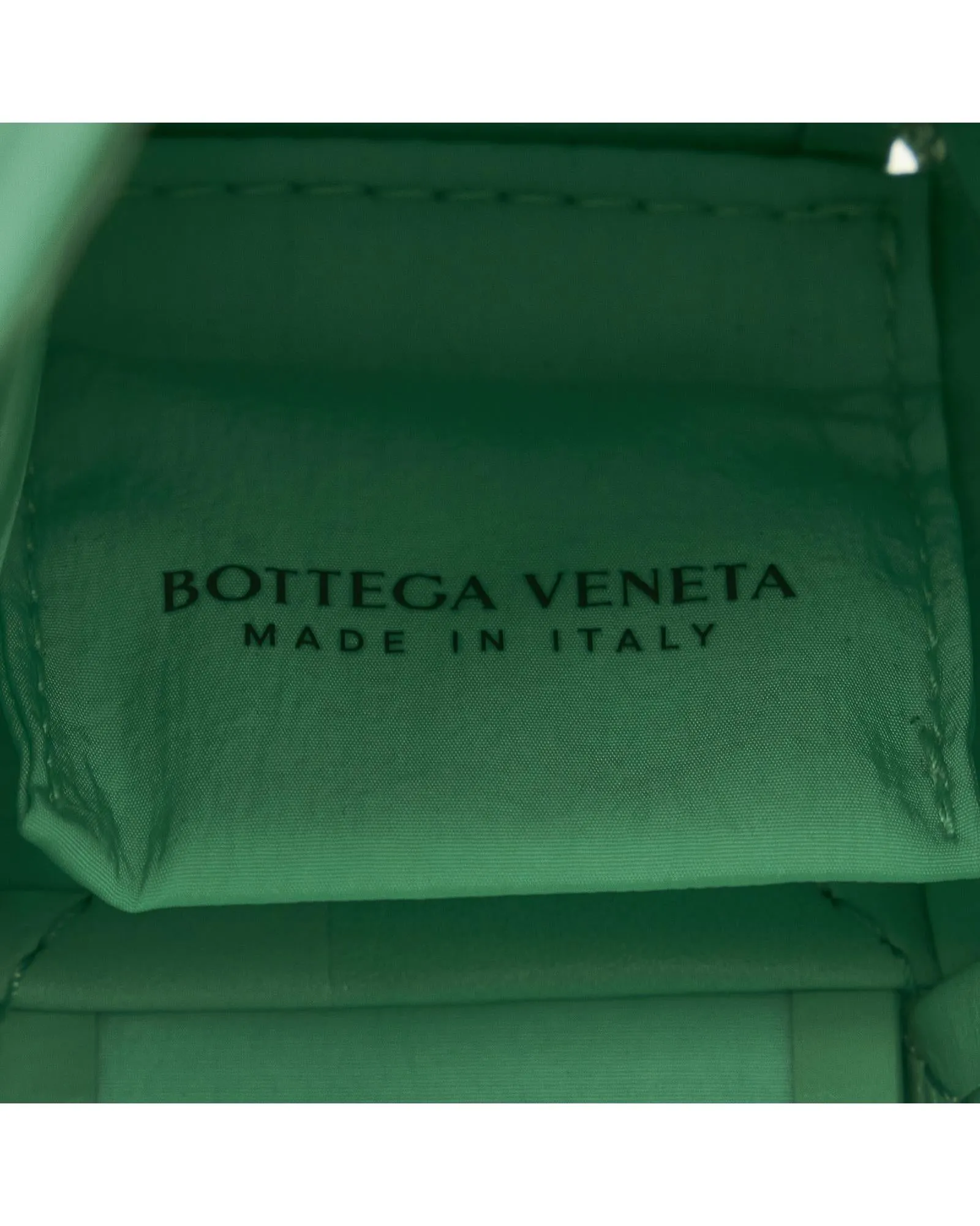 Bottega Veneta Cassette Crossbody Bag in Mint Green