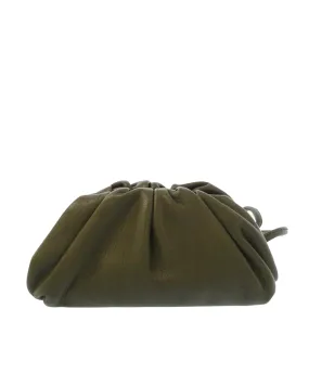 Bottega Veneta The Pouch Crossbody Bag Olive Green