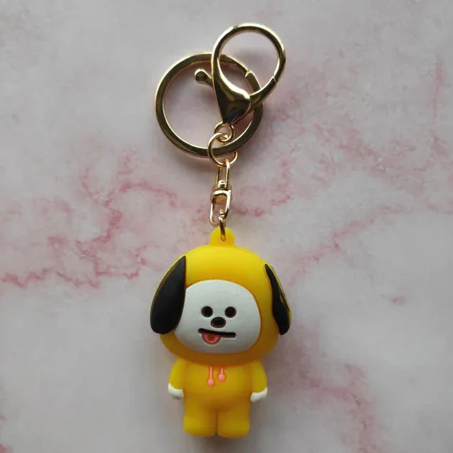 BTS Band Chimmy  | Silicone 3D | Keychain