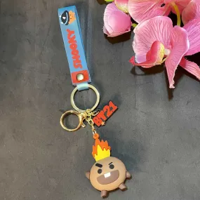 BTS Band SHOOKY Premium | Silicone 3D Lanyard | Keychain