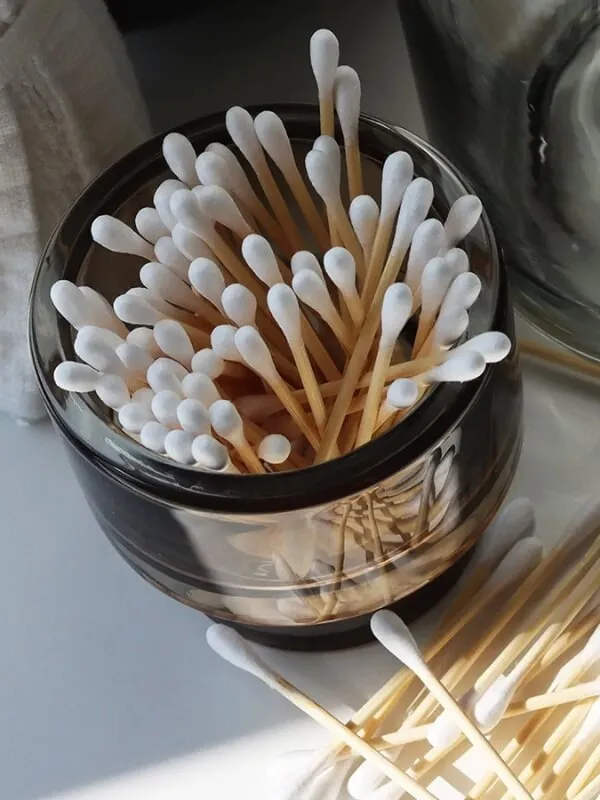 Cotton Ear Swabs - Pack of 400 Pieces - Eco-Friendly Bamboo