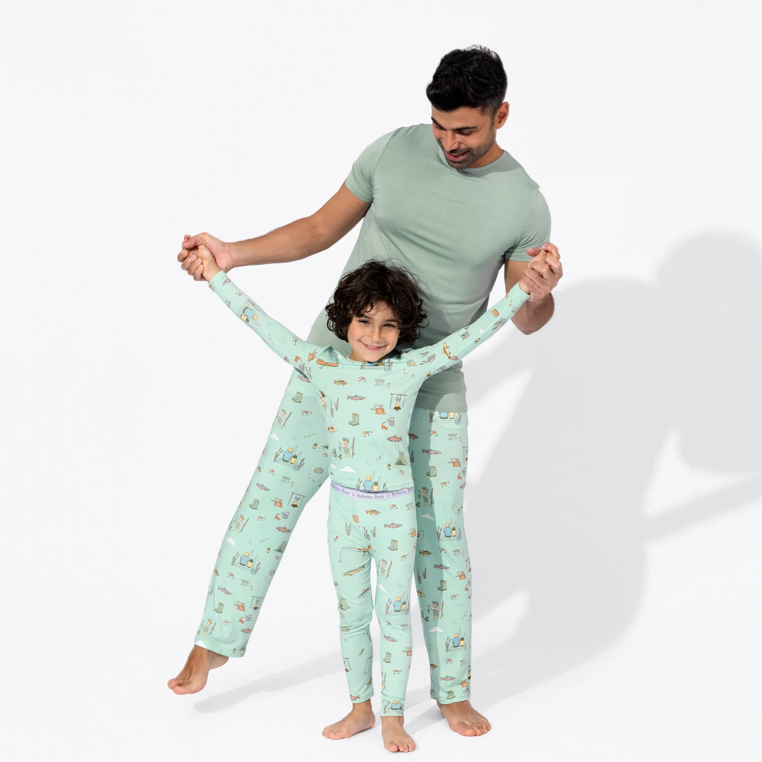 Fishing Bamboo Kids Pajamas