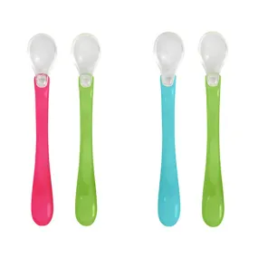 Green Sprouts Silicone Feeding Spoon Set (2 pack)