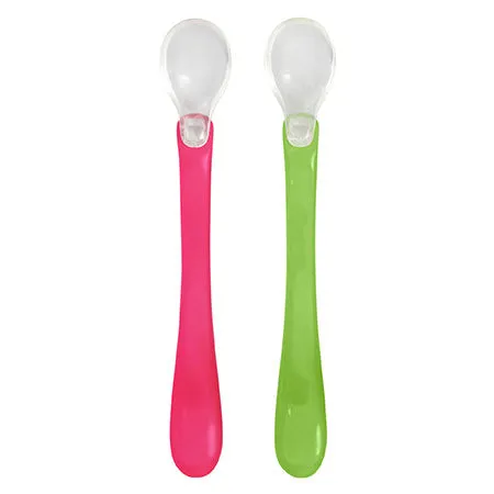 Green Sprouts Silicone Feeding Spoon Set (2 pack)