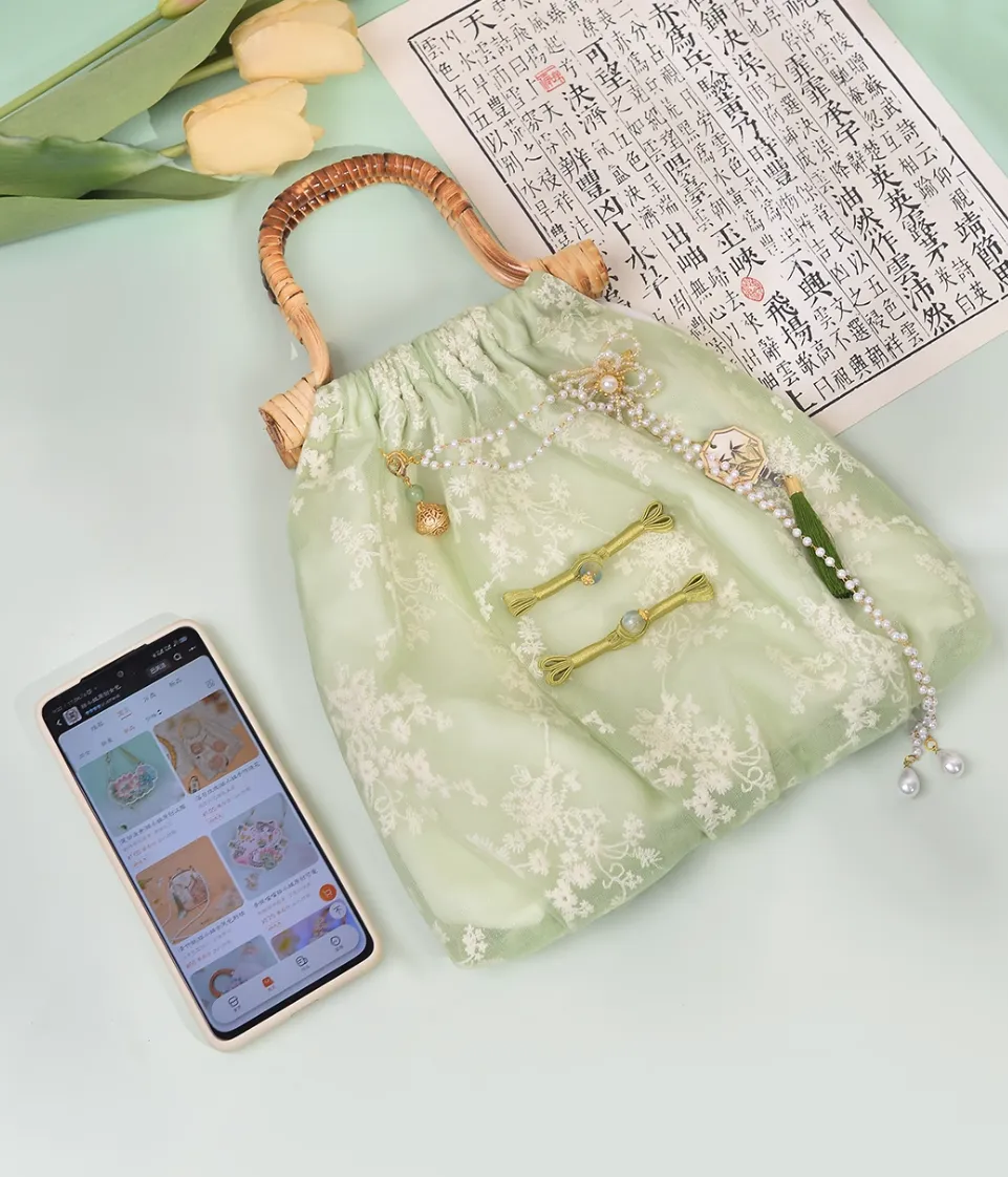 Handbag for Hanfu & Cheongsam - Fern