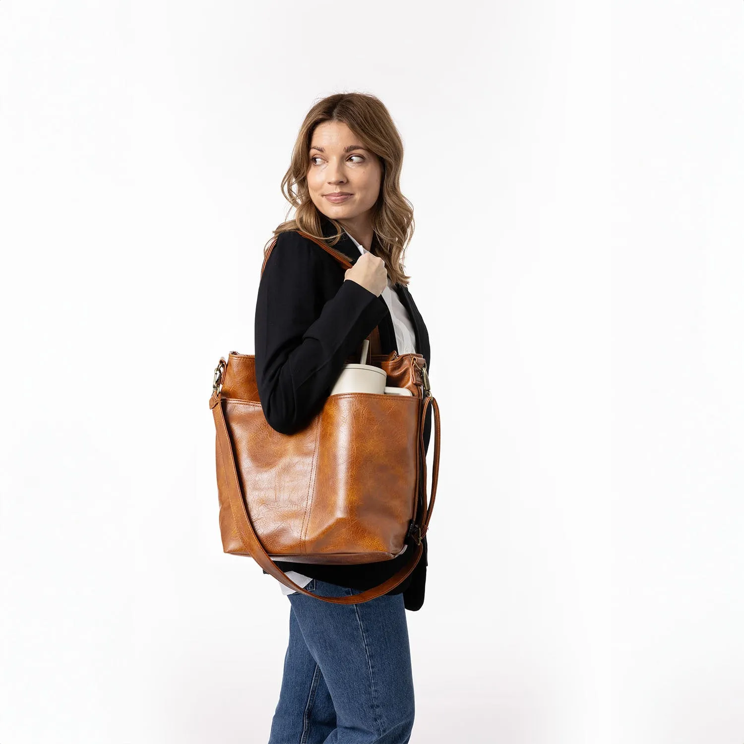 Harper Tote - Vegan Leather