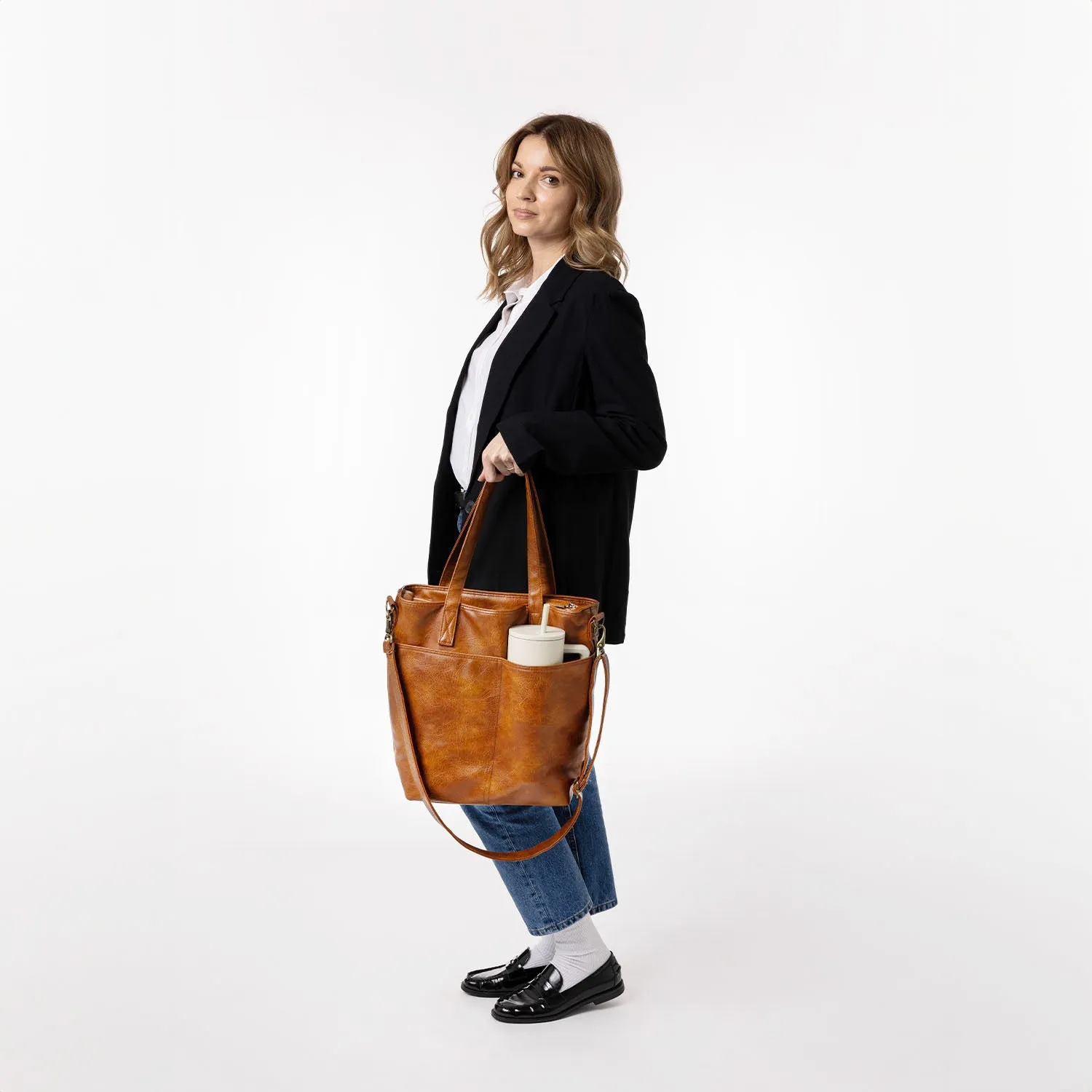 Harper Tote - Vegan Leather