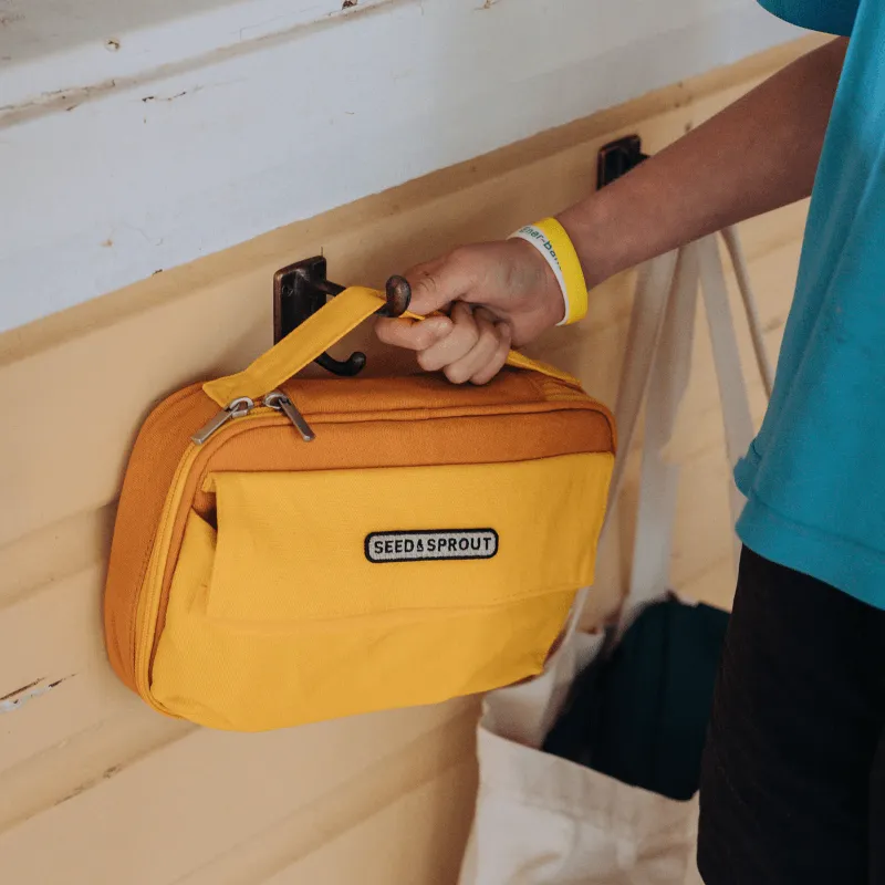 Insulated Mini CrunchCase™ Lunch Bag - Honey