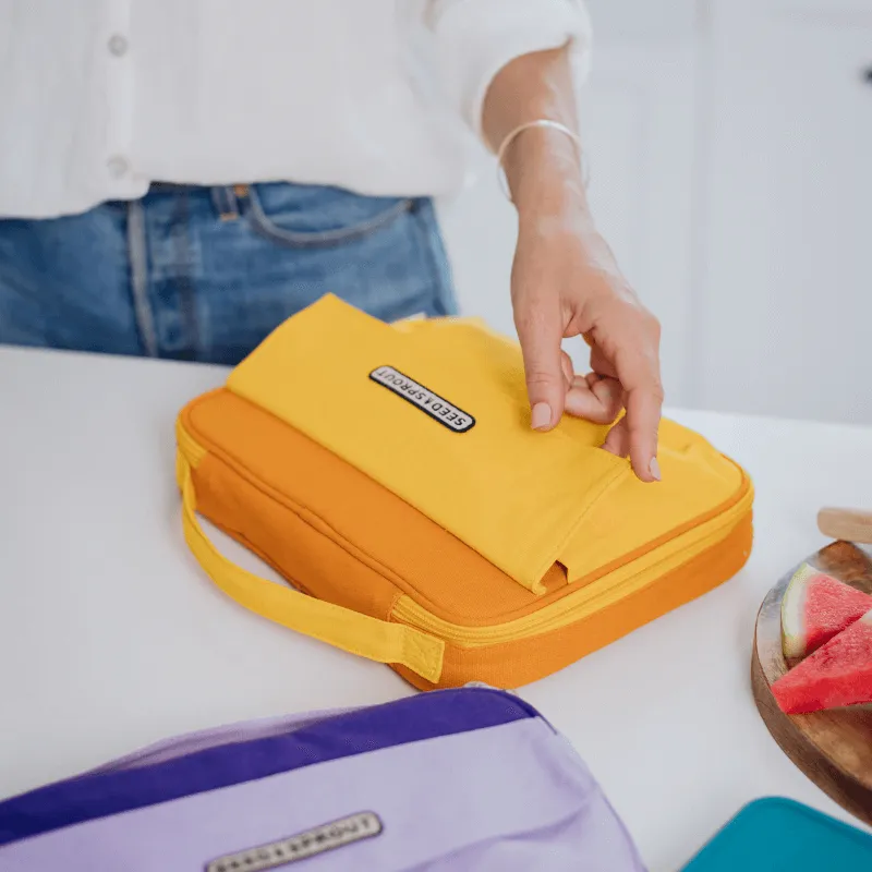 Insulated Mini CrunchCase™ Lunch Bag - Honey