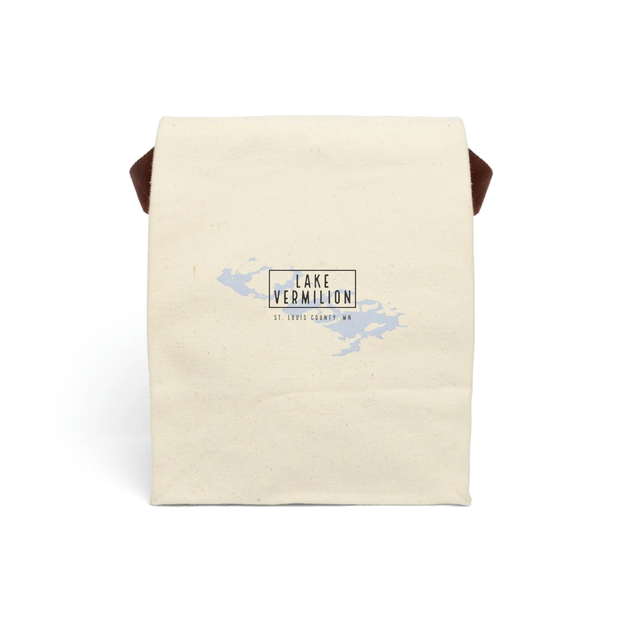 Lake Vermilion -  Canvas Lunch Bag With Strap