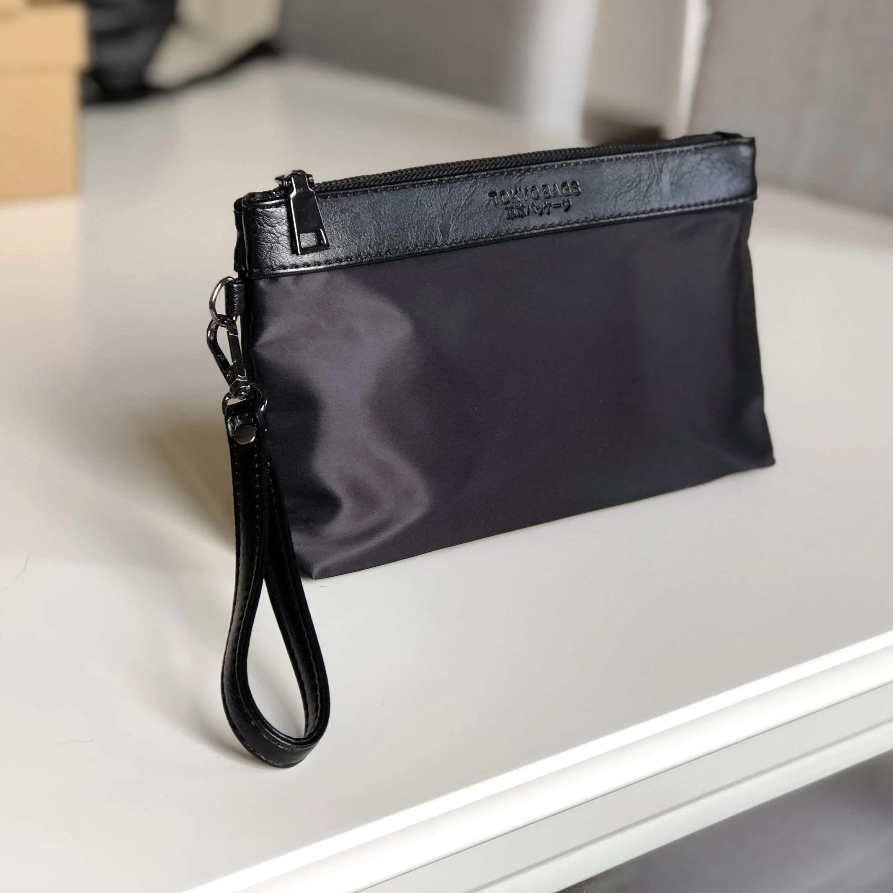 Limited edition Traveller Clutch by Tokyo Bags - black