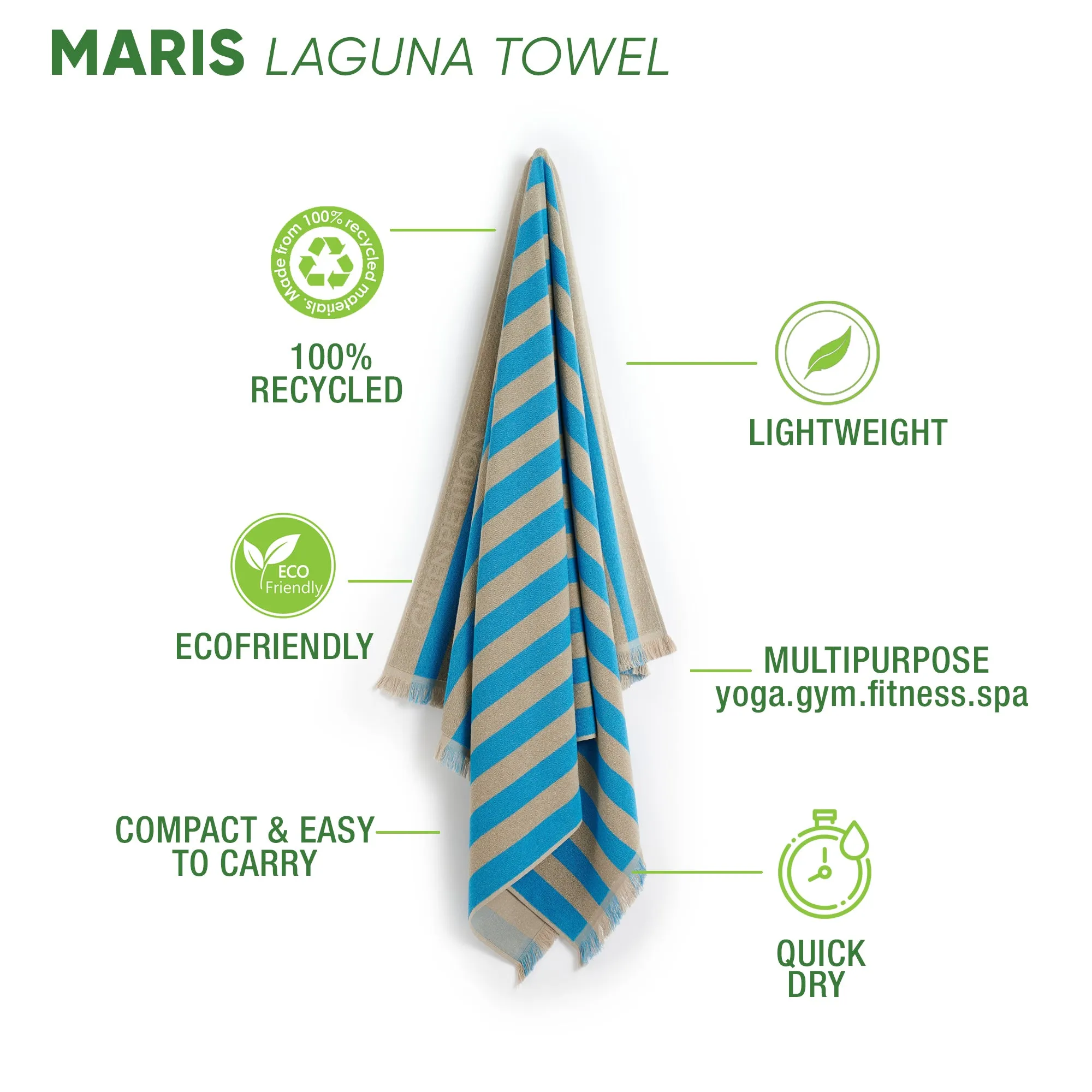 Maris Laguna Beach Towel