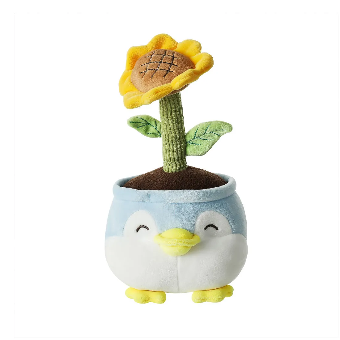 MINISO Mini Family Penpen Pot Plush Toy (Sunflower)