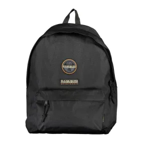 Napapijri Black Cotton Men Backpack