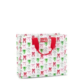 Ribbons and Bows Reusable Bag Medium