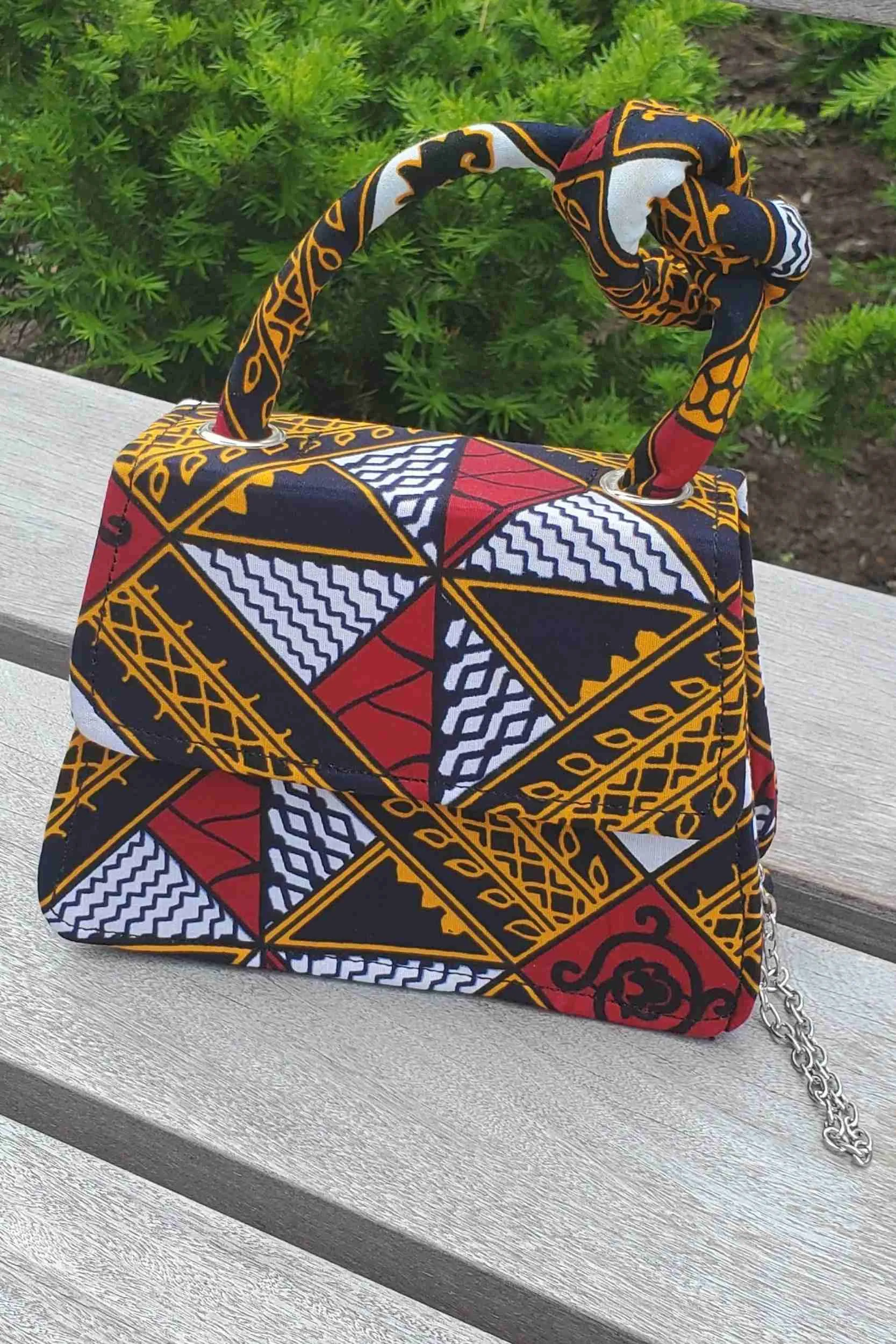 SORAYA African Print Mini Bag