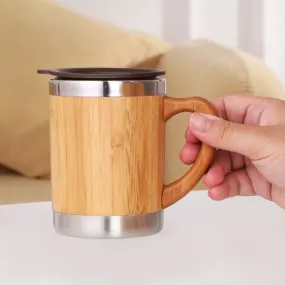 Wooden Insulated Coffee Mug