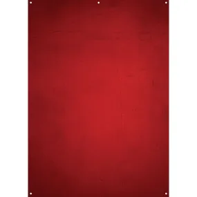 X-Drop Canvas Backdrop - Aged Red Wall (5' x 7')